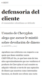 Mobile Screenshot of defensoriadelcliente.com